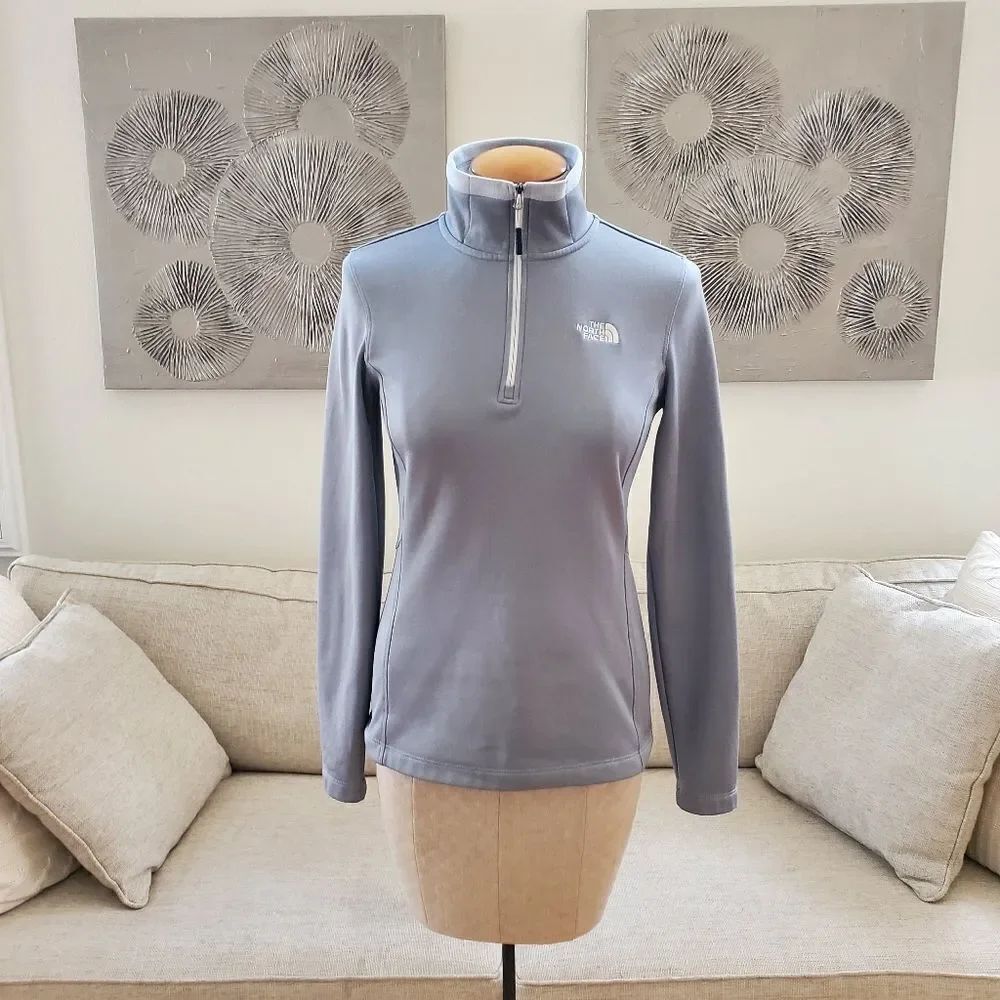 The North Face Rosette 1/4 Zip Fleece Pullover sz Sm